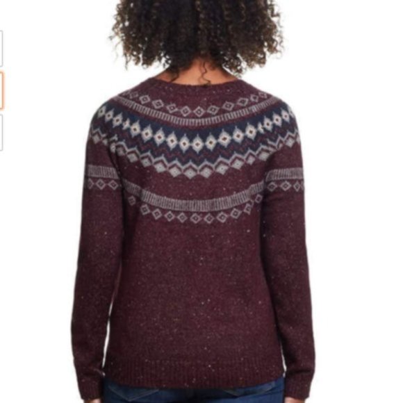 WEATHERPROOF VINTAGE Fairisle Crewneck Sweater - NWT - Small - Picture 2 of 3